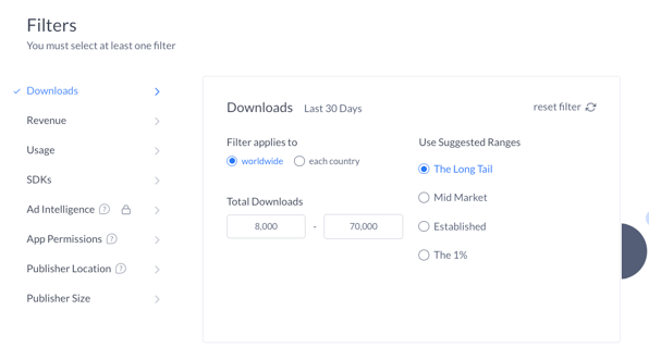 FINAL FILTERS LONG TAIL