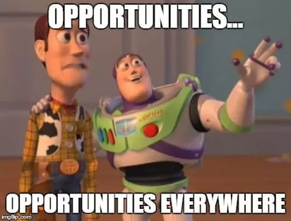 sales opportunities everywhere meme
